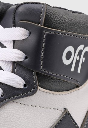 Tenis Lifestyle Marfil-Azul Navy-Negro Off Shoes