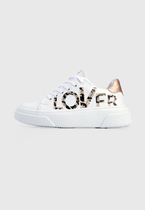 Tenis Lifestyle Blanco-Oro Rosa-Negro Off Shoes