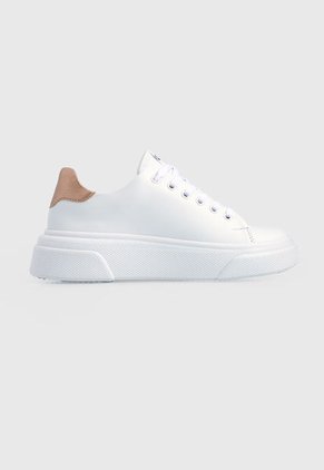 Tenis Lifestyle Blanco-Oro Rosa-Negro Off Shoes