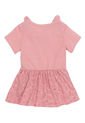 Vestido Manga Corta Rosado  OFFCORSS de OFFCORSS