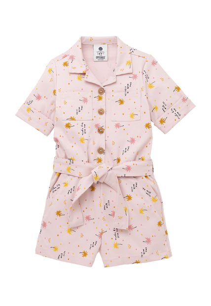 Enterizo Corto Rosado  OFFCORSS