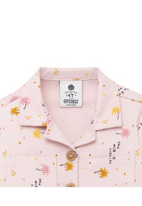 Enterizo Corto Rosado  OFFCORSS