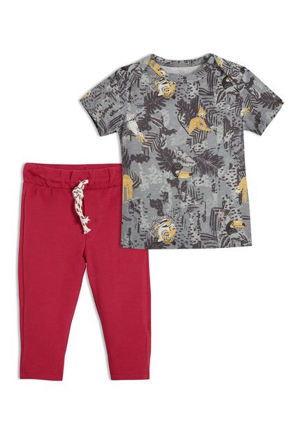 Conjunto Gris OFFCORSS