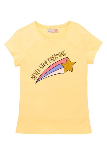 Camiseta Manga Corta Amarillo  OFFCORSS