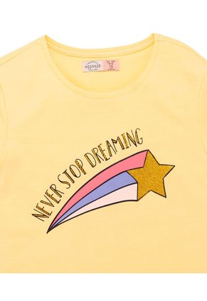 Camiseta Manga Corta Amarillo  OFFCORSS