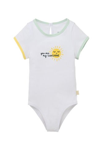 OFFCORSS - Body Manga Corta Blanco  OFFCORSS