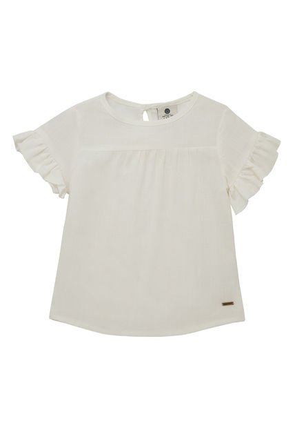 Camisa Manga Corta Café  OFFCORSS