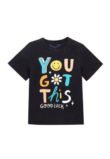 Camiseta Manga Corta Negro  OFFCORSS