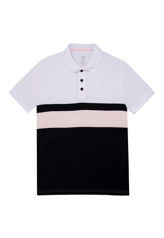 OFFCORSS - Camiseta Polo Negro  OFFCORSS
