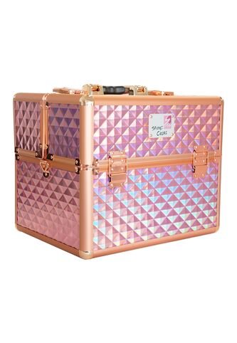 Maleta 3234 Holographic Big Diamond Olivia Garden