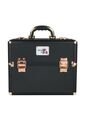 Maleta 3234 Black & Rose Gold Small Diamond de Olivia Garden