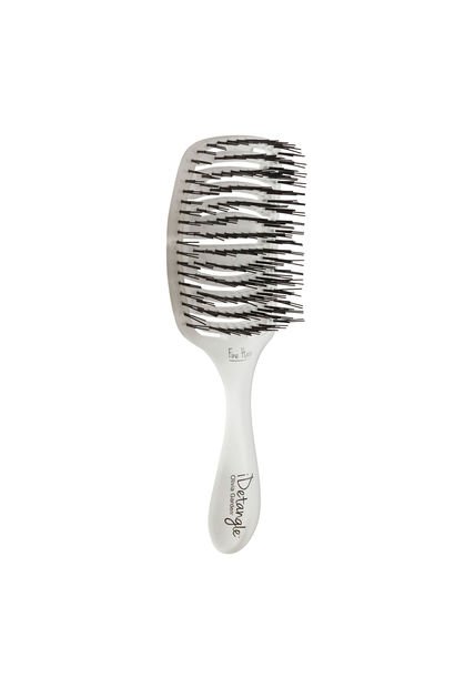 Cepillo Olivia Garden Idetangle Cabello Fino Color Transparente