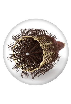 Cepillo Olivia Garden Termico Antibacterial Powergrip 1 ¾"