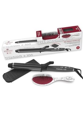 Tenaza Rizadora De Titanio Olivia Garden 1 12 + Cepillo Og