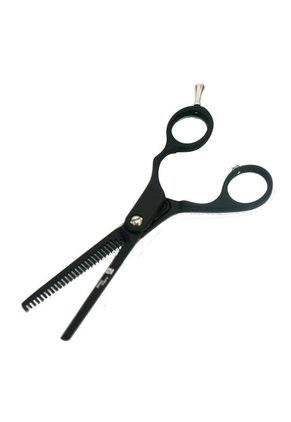 Tijera Entresacadora De Alumininio Negro Mate 55