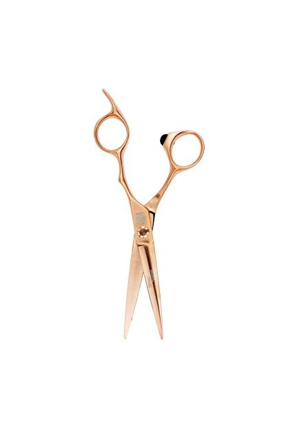 Tijera Deslizante 440 Rose Gold Estuche Cubierta Tipo Cuero 6.0