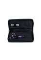 Tijera Microdentada Acero 420 Rainbow 6 Con Estuche de Olivia Garden