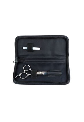 Tijera Microdentada Acero 420 Silver 6 Con Estuche