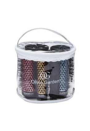 Set De Cepillos Termicos Pro Multibrush X 6 Olivia Garden