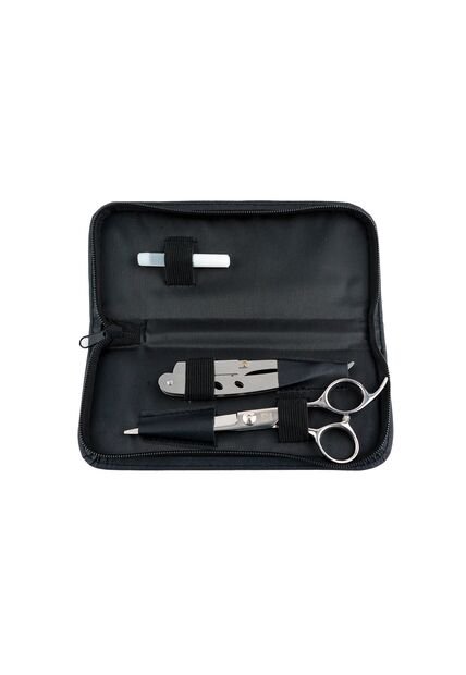 Set Tijera Microdentada 65 + Barbera Silver.