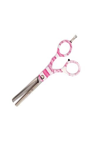 Tijera Entresacadora Diseño Rosada 55. Olivia Garden