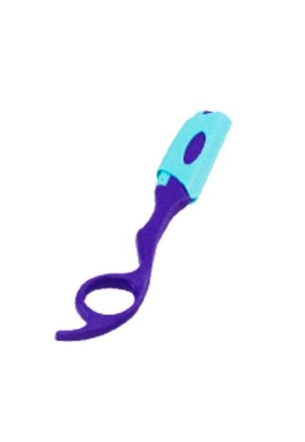 Navaja Plastica Texturizante Doble Cara Purpura