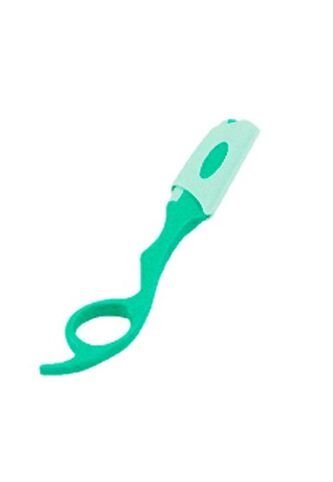 Navaja Plastica Texturizante Doble Cara Verde Olivia Garden