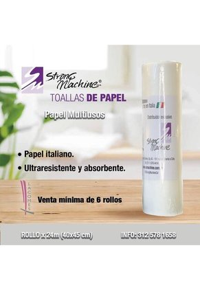 Toalla De Papel 40X45 Rollo 225 M