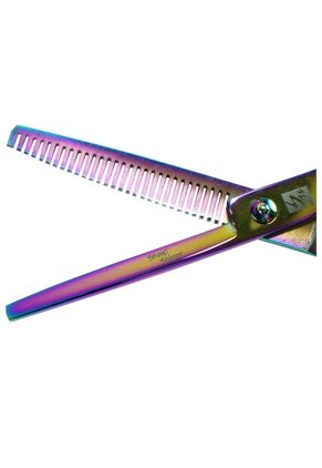 Kit Tijeras X2 Microdentada Y Entresacadora Holographic 55.