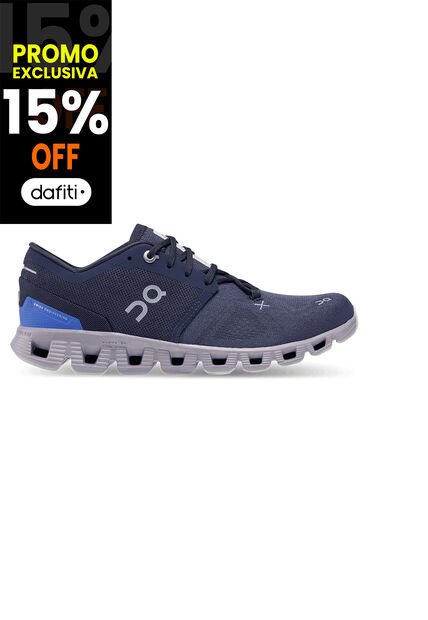 Zapatillas Cloud X3 Blue On Running 6098689