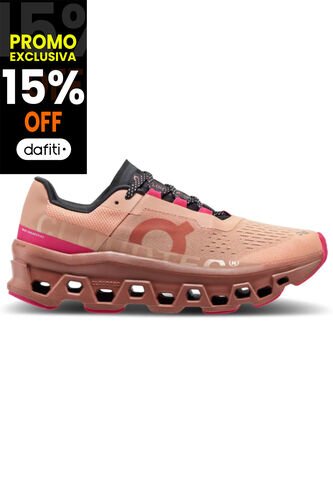 Tenis On Cloudmonster Mujer 61.98283 Naranja ON RUNNING