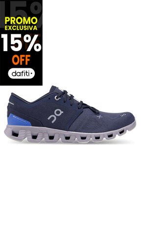 Tenis On Cloud X3 Mujer 60.98689-5.5 Azul ON RUNNING