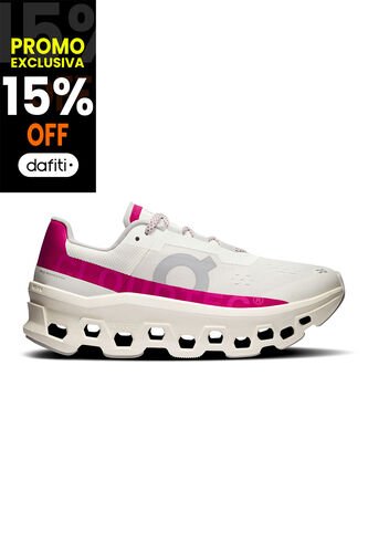 Tenis On De Mujer Cloudmonster 3WD10104038-7 Blanco ON RUNNING