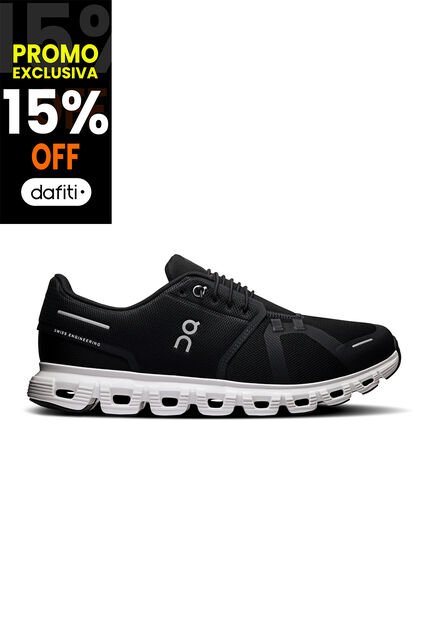 Tenis On Cloud 6 Hombre 3MF10070299-12 Negro