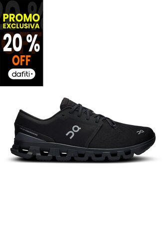 Tenis On  De Hombre Cloud X 4 3ME30040106-10.5 Negro ON RUNNING