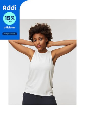 Top Active Tank 22800448W-M Blanco ON RUNNING