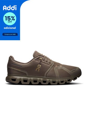 Tenis On De Mujer Cloud 6 3WG11065038-7.5 Marron ON RUNNING