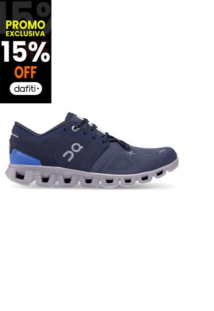 Zapatillas Cloud X3 Blue On Running 6098689