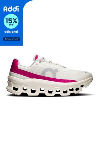Tenis On De Mujer Cloudmonster 3WD10104038-7 Blanco ON RUNNING