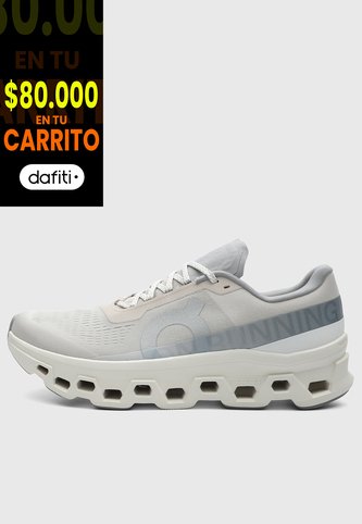 Tenis Running On Running Cloudmonster 1 Gris Claro ON RUNNING