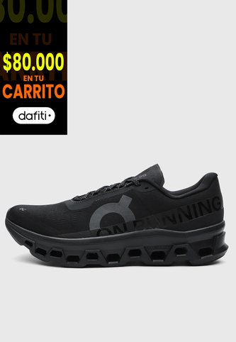 Tenis Running On Running Cloudmonster 1 Negro ON RUNNING