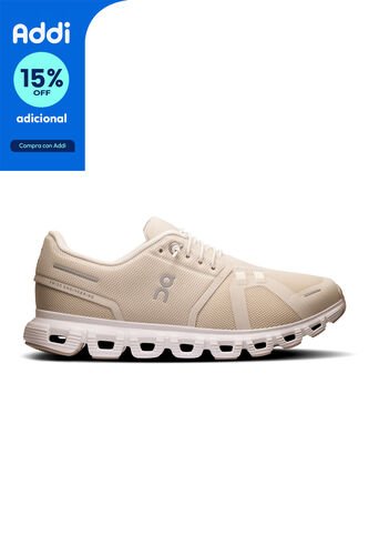 Tenis On Mujer Cloud 6 3WF10060755-6.5 Gris ON RUNNING