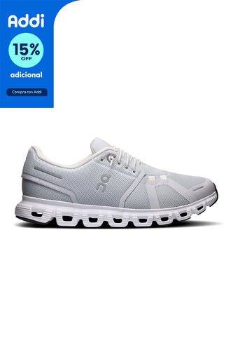 Tenis On Clous 6 Wp Mujer 3WF10060070-5.5  Gris  ON RUNNING