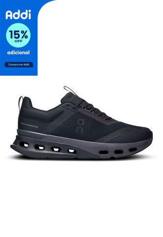 Tenis On Cloudnova X 1 Mujer 3WE30410106-7  Negro  ON RUNNING