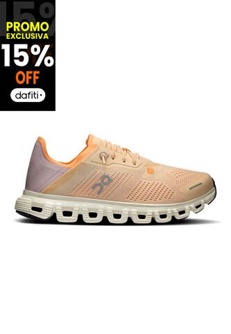 Tenis On Cloud 6 Coast Mujer 3WF10023023-6 Naranja ON RUNNING