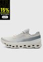 Tenis Running On Running Cloudmonster 1 Gris Claro de ON RUNNING