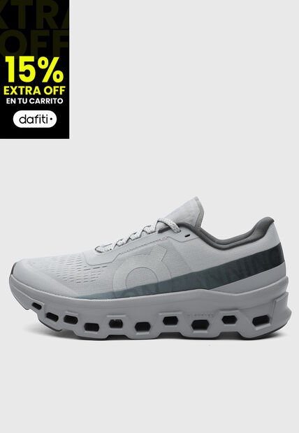 Tenis Running On Running Cloudmonster 1 Gris