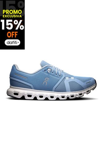 Tenis On Clous 6 Wp Mujer 3WF10061508-10  Azul  ON RUNNING