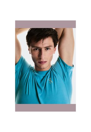 Camiseta On T-shirt Train-T Hombre 1MF11783543 Azul