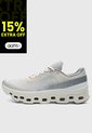 Tenis Running ON Cloudmonster 1 Gris Claro de ON